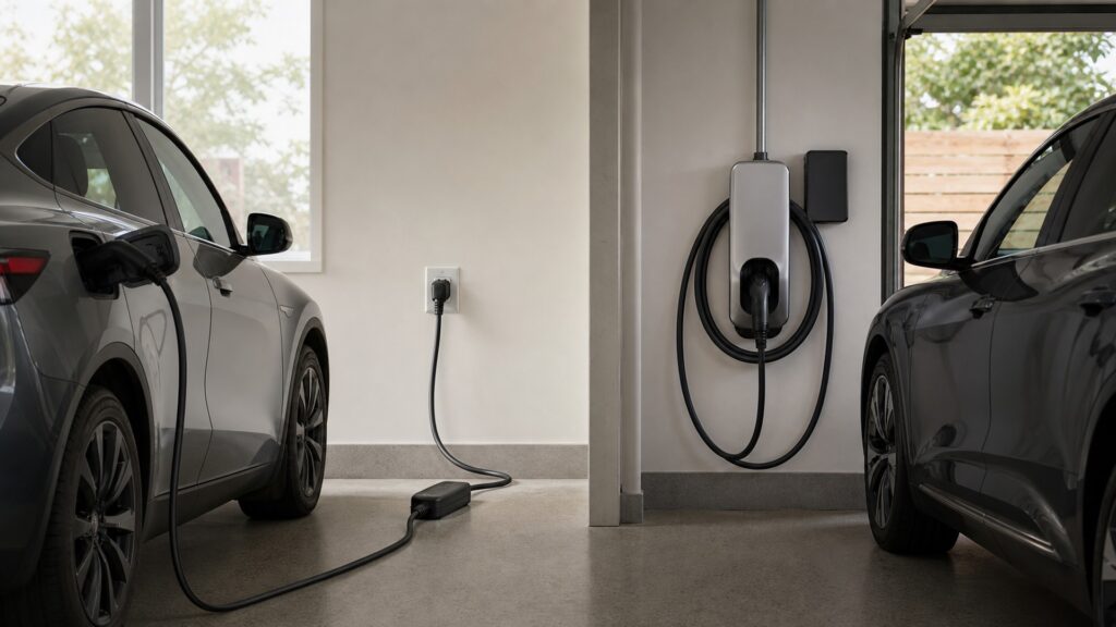 level 1 ev chargers explainer hero image for Review Streets