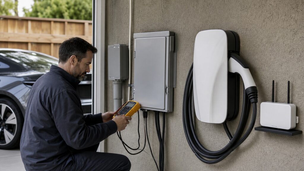 smart ev chargers explainer hero image for Review Streets