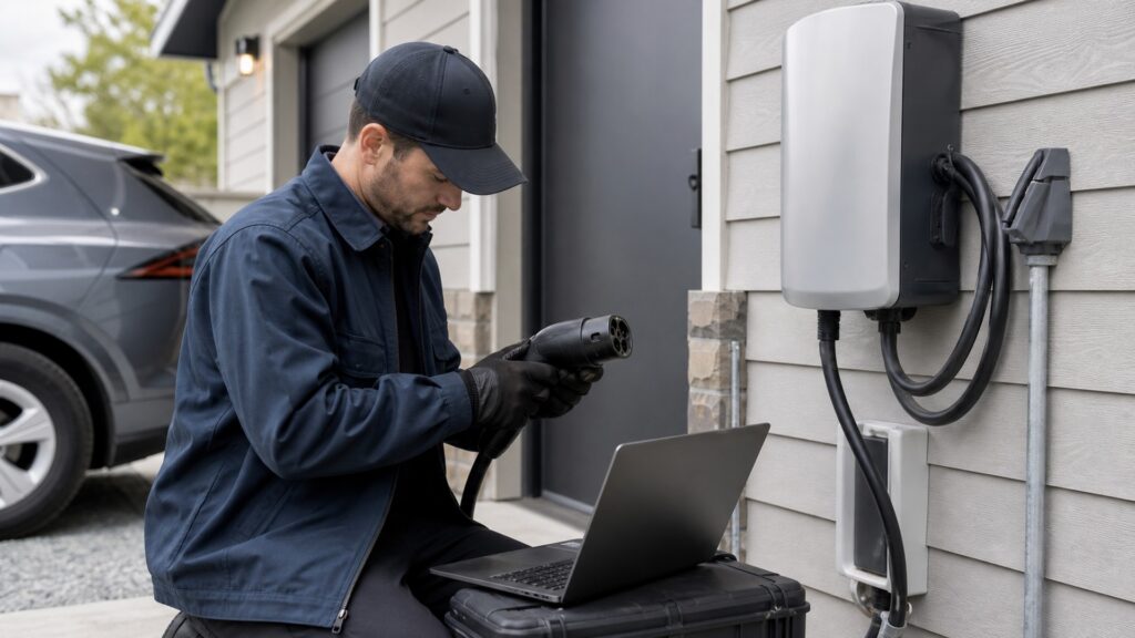 smart ev chargers explainer hero image for Review Streets
