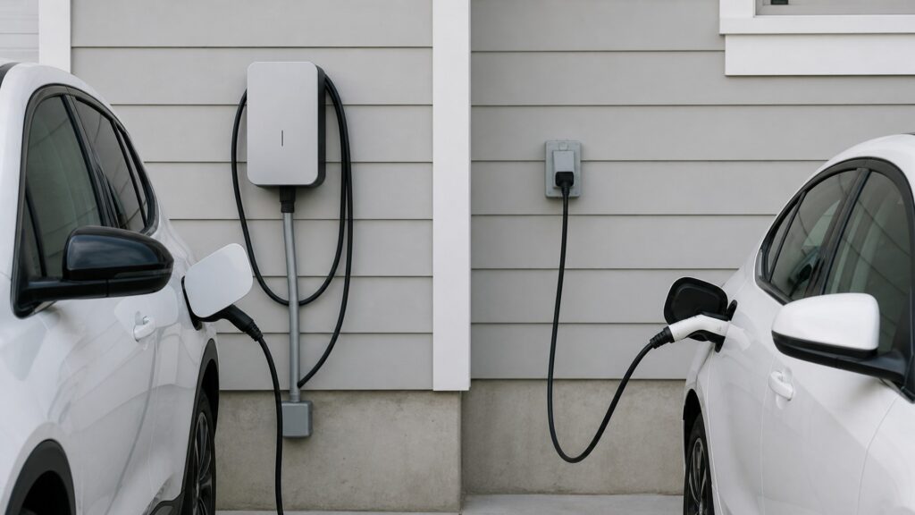 wall mounted ev chargers explainer hero image for Review Streets