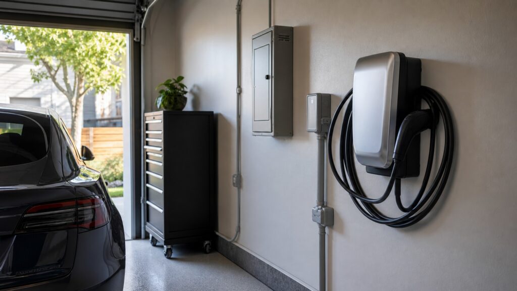wall mounted ev chargers explainer hero image for Review Streets