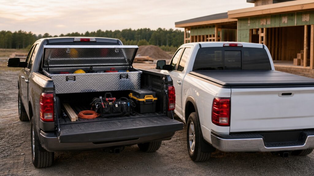 truck bed toolboxes explainer hero image for Review Streets