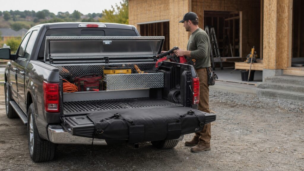 truck bed toolboxes explainer hero image for Review Streets