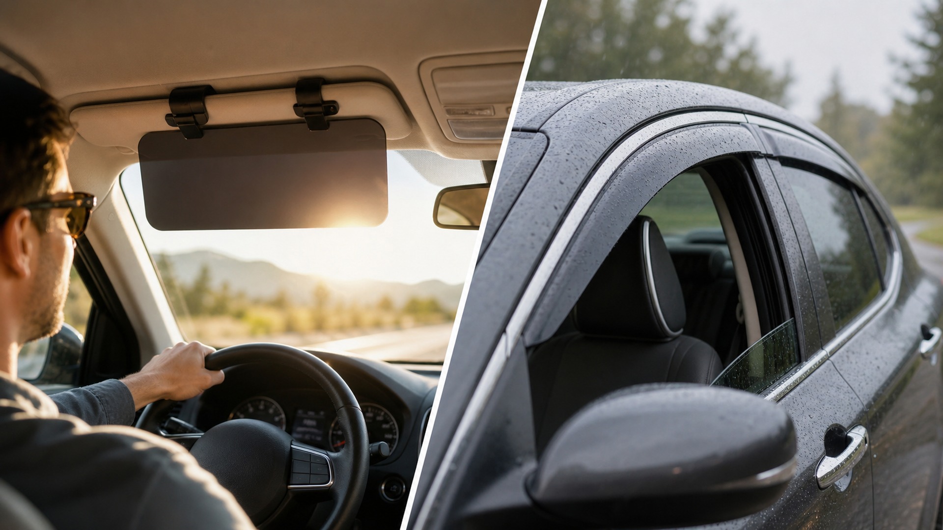 What Makes Sun Visor Extensions Different from Rain Guards
