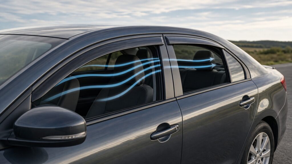 window deflectors explainer hero image for Review Streets