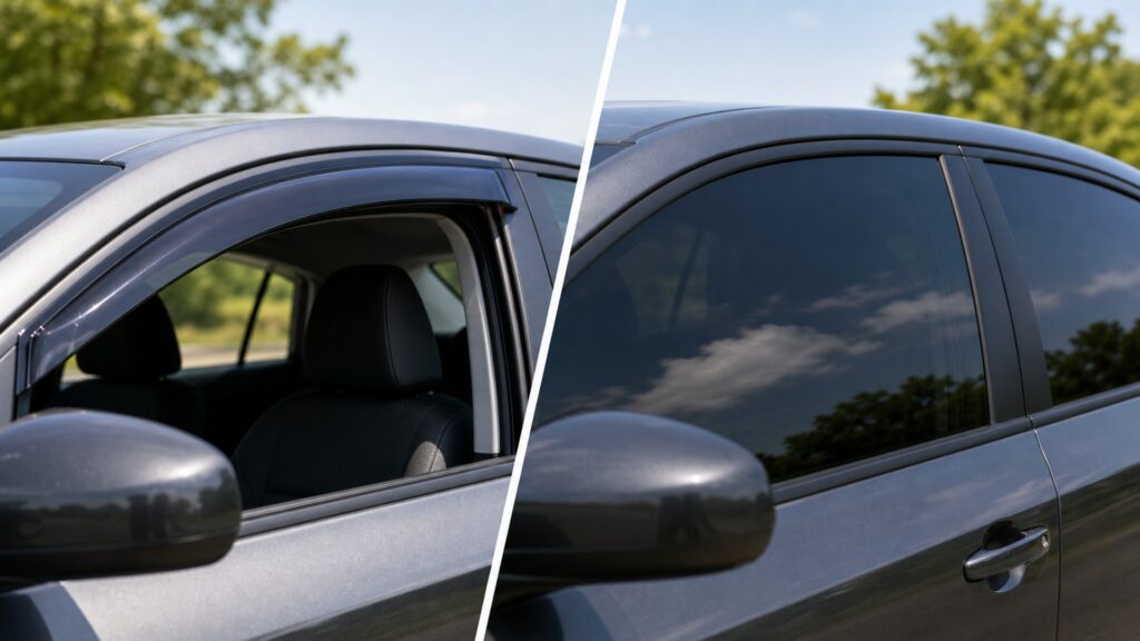 window deflectors explainer hero image for Review Streets