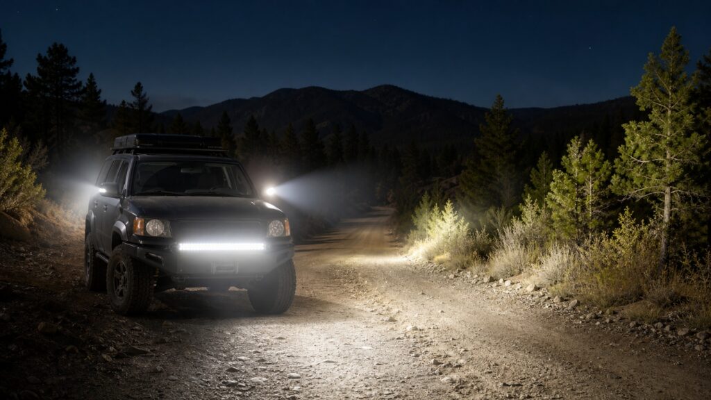 led light bars explainer hero image for Review Streets