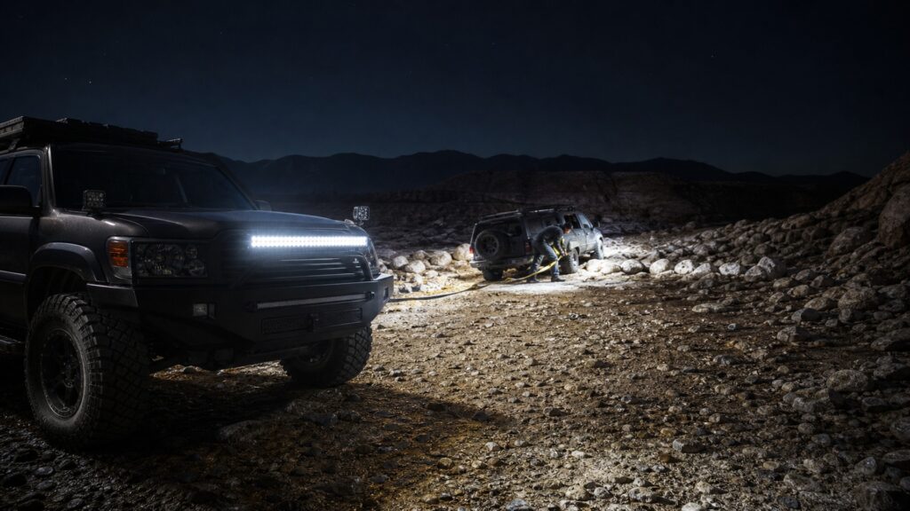led light bars explainer hero image for Review Streets