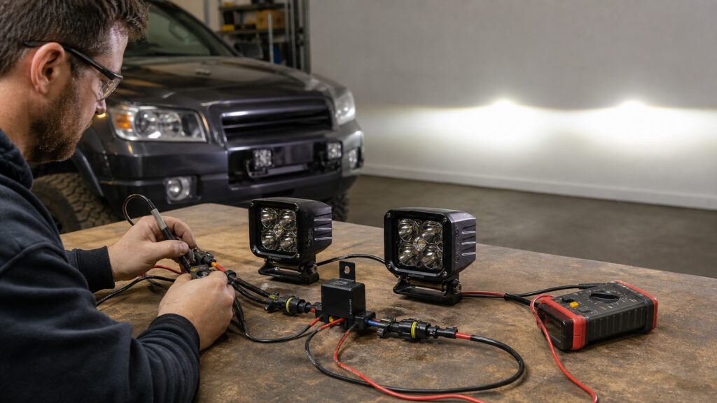 pod auxiliary lights explainer hero image for Review Streets