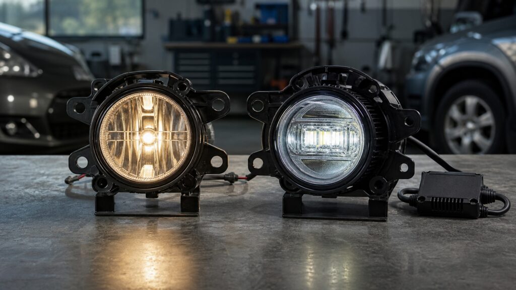 halogen fog lights explainer hero image for Review Streets