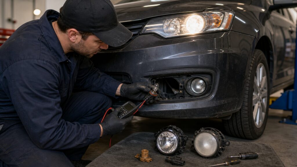 halogen fog lights explainer hero image for Review Streets