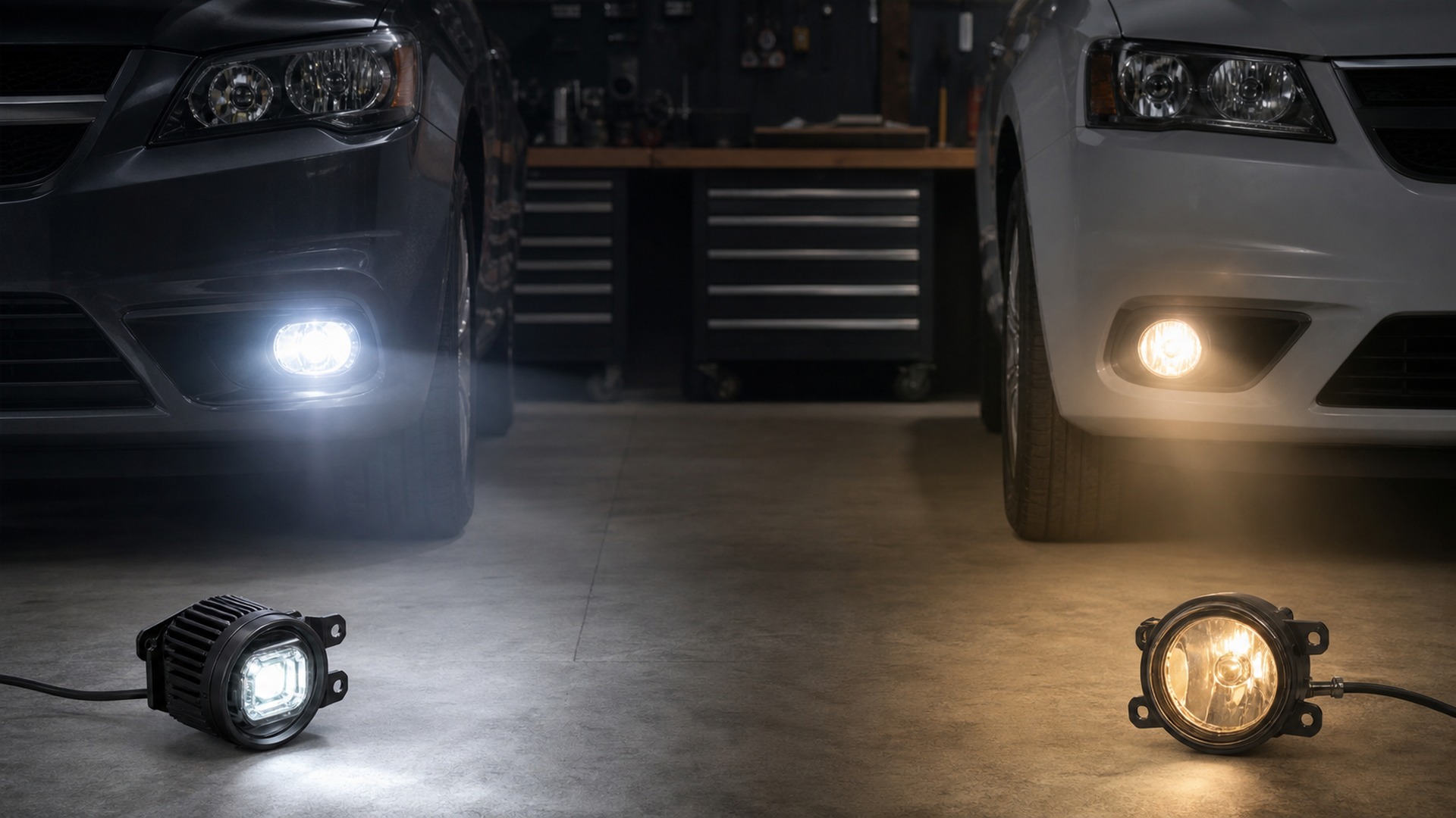 What Makes LED Fog Lights Different from Halogen Fog Lights