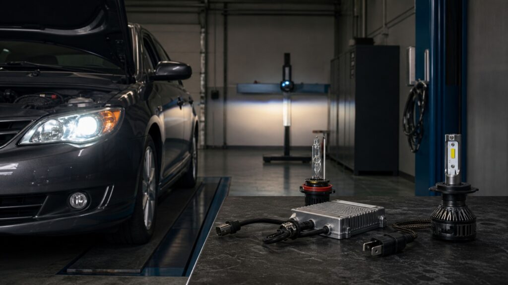 hid headlight kits explainer hero image for Review Streets
