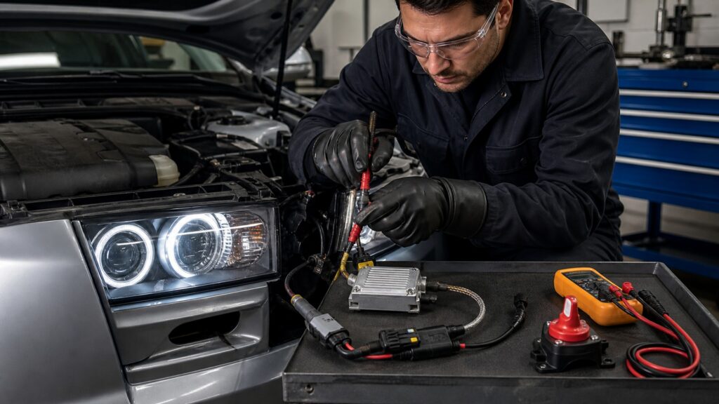 hid headlight kits explainer hero image for Review Streets
