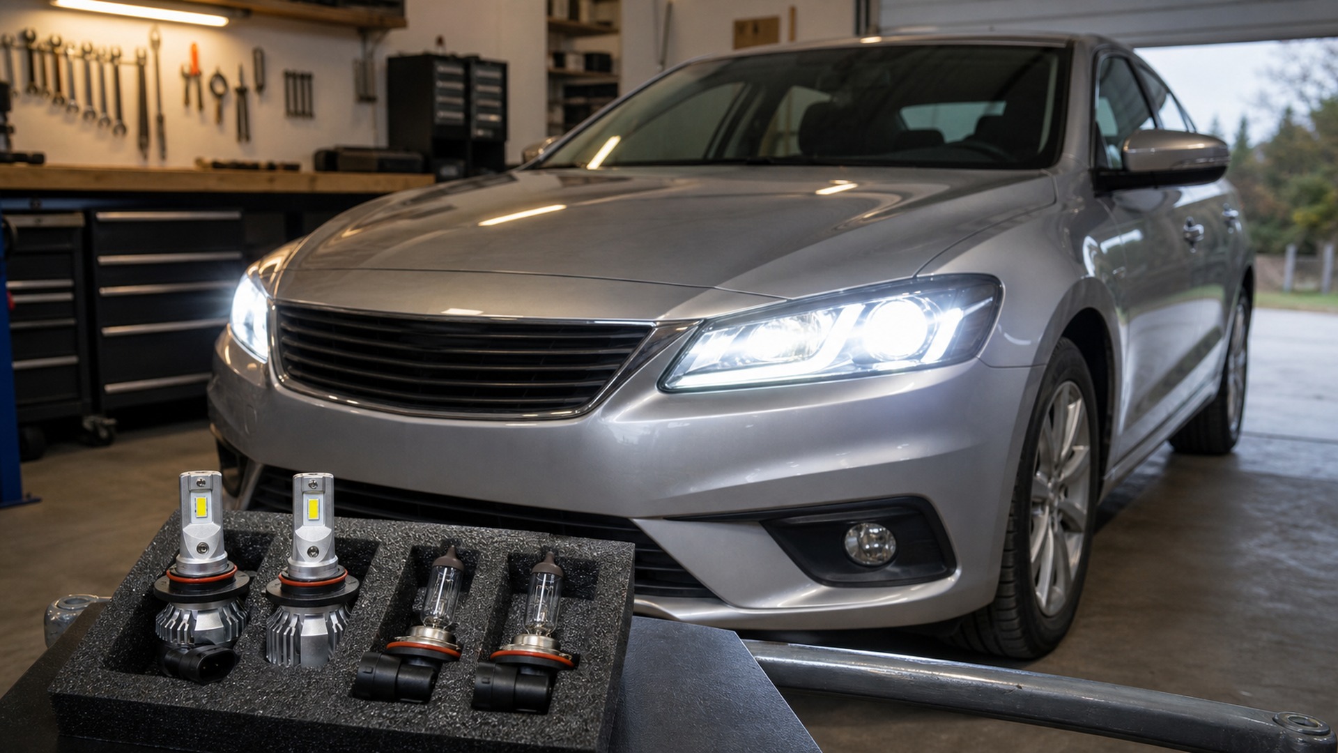 When to Use LED Headlight Bulbs Instead of Halogen Headlight Bulbs