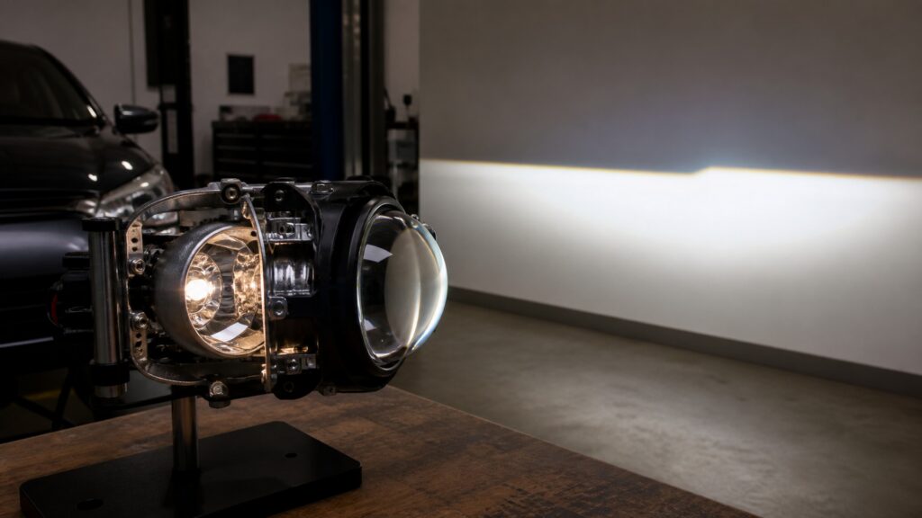 projector headlights explainer hero image for Review Streets