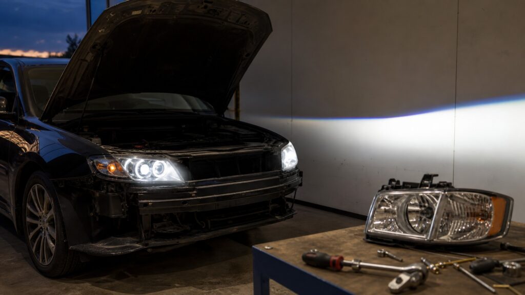 projector headlights explainer hero image for Review Streets