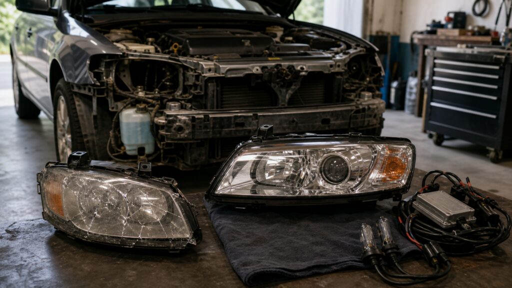replacement headlight assemblies explainer hero image for Review Streets