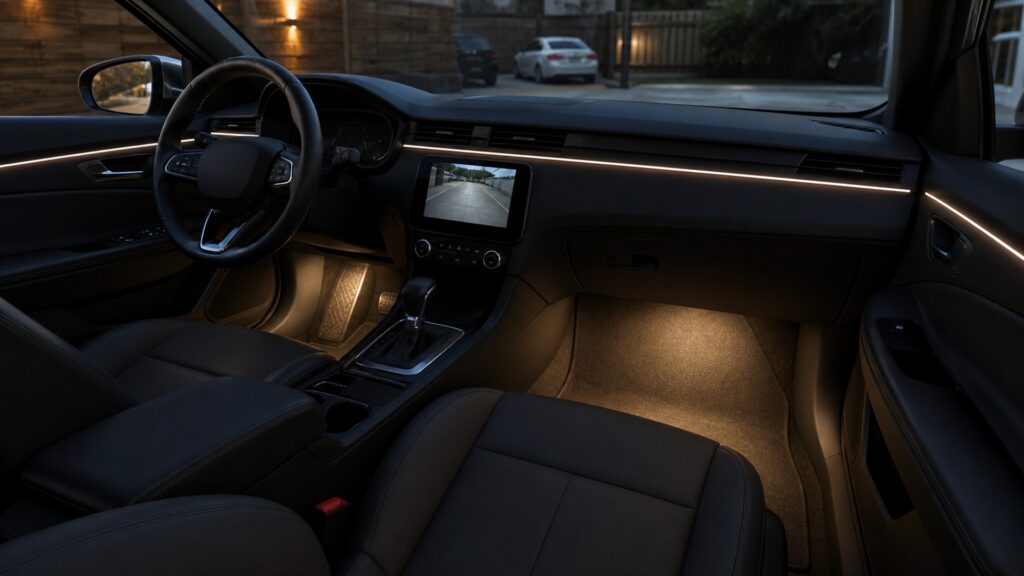footwell lighting kits explainer hero image for Review Streets