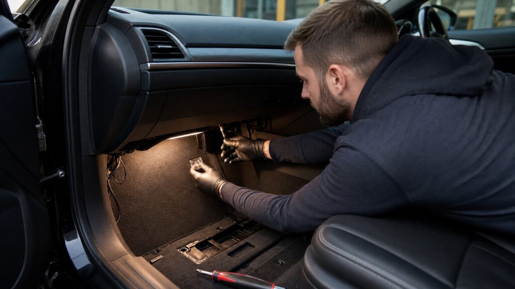 footwell lighting kits explainer hero image for Review Streets