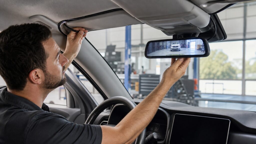 digital rearview mirrors explainer hero image for Review Streets