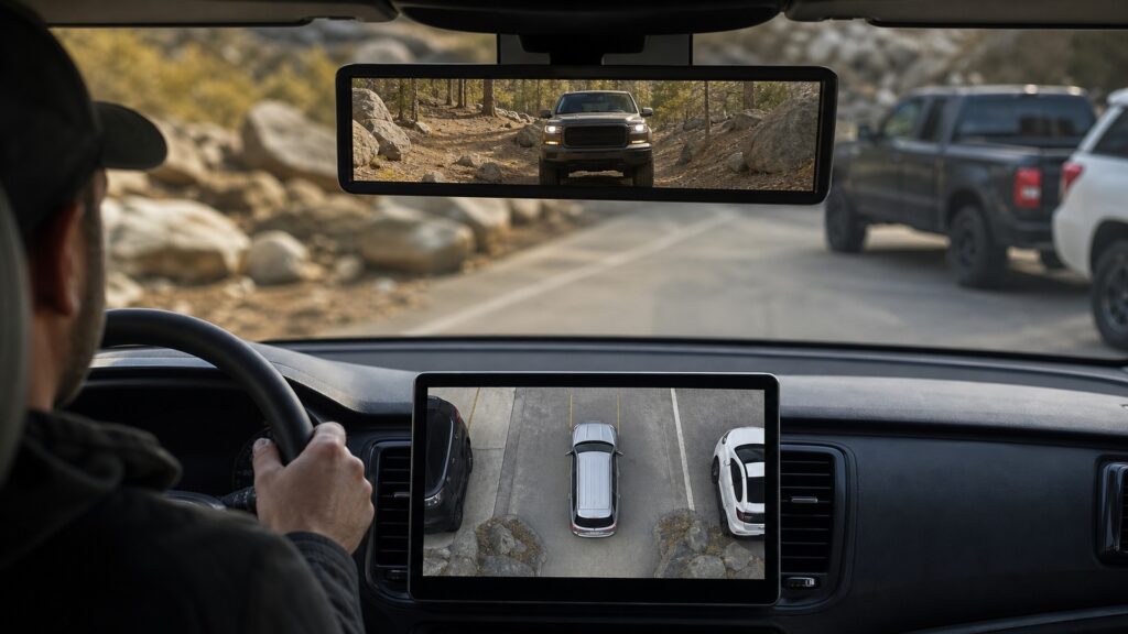 digital rearview mirrors explainer hero image for Review Streets