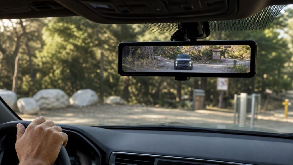 digital rearview mirrors explainer hero image for Review Streets