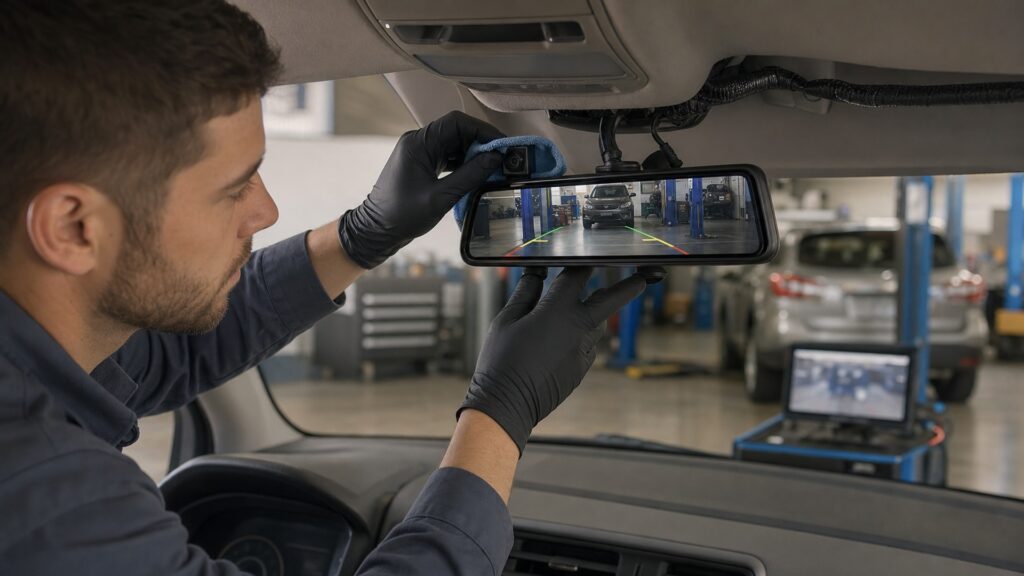 digital rearview mirrors explainer hero image for Review Streets