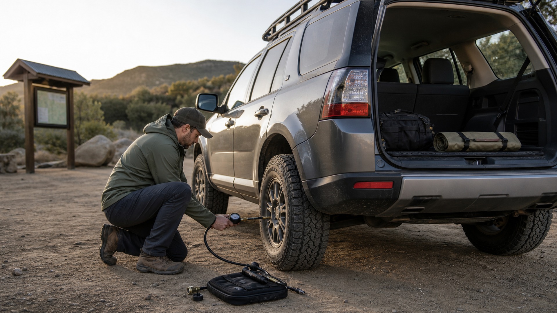When to Use Air Down Tire Tools Instead of Off-Road Tool Kits