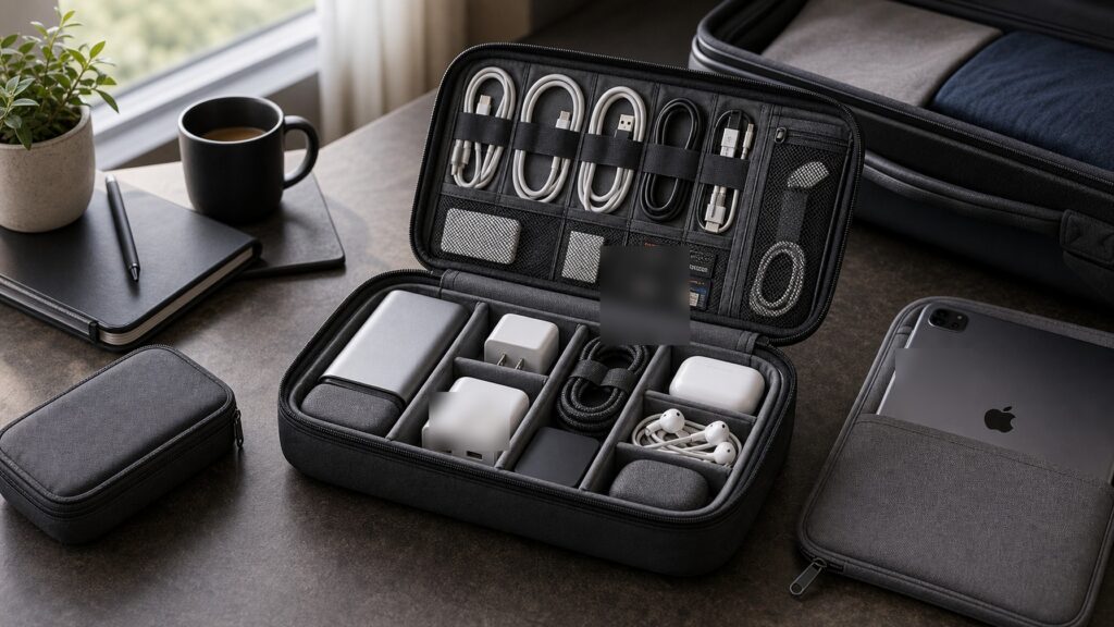 Electronics Organizer Cases hero image for Review Streets