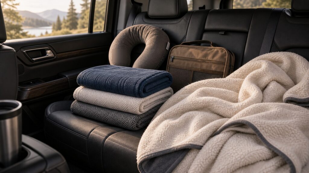 Car Travel Blankets hero image for Review Streets