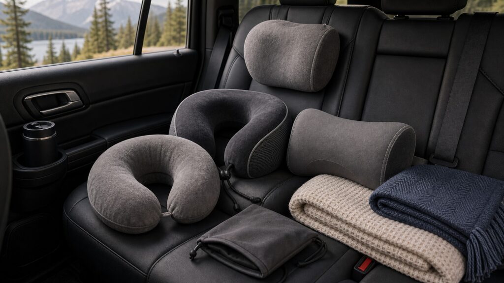 Car Travel Pillows hero image for Review Streets