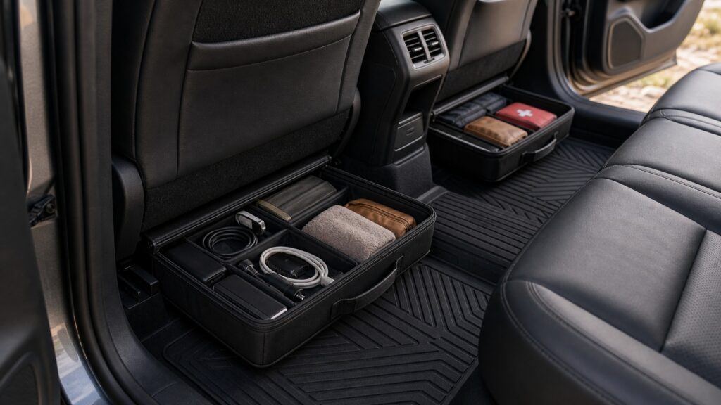 Underseat Vehicle Organizers hero image for Review Streets