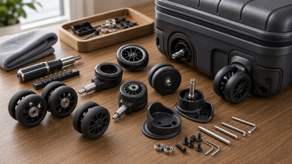 Replacement Luggage Wheels hero image for Review Streets