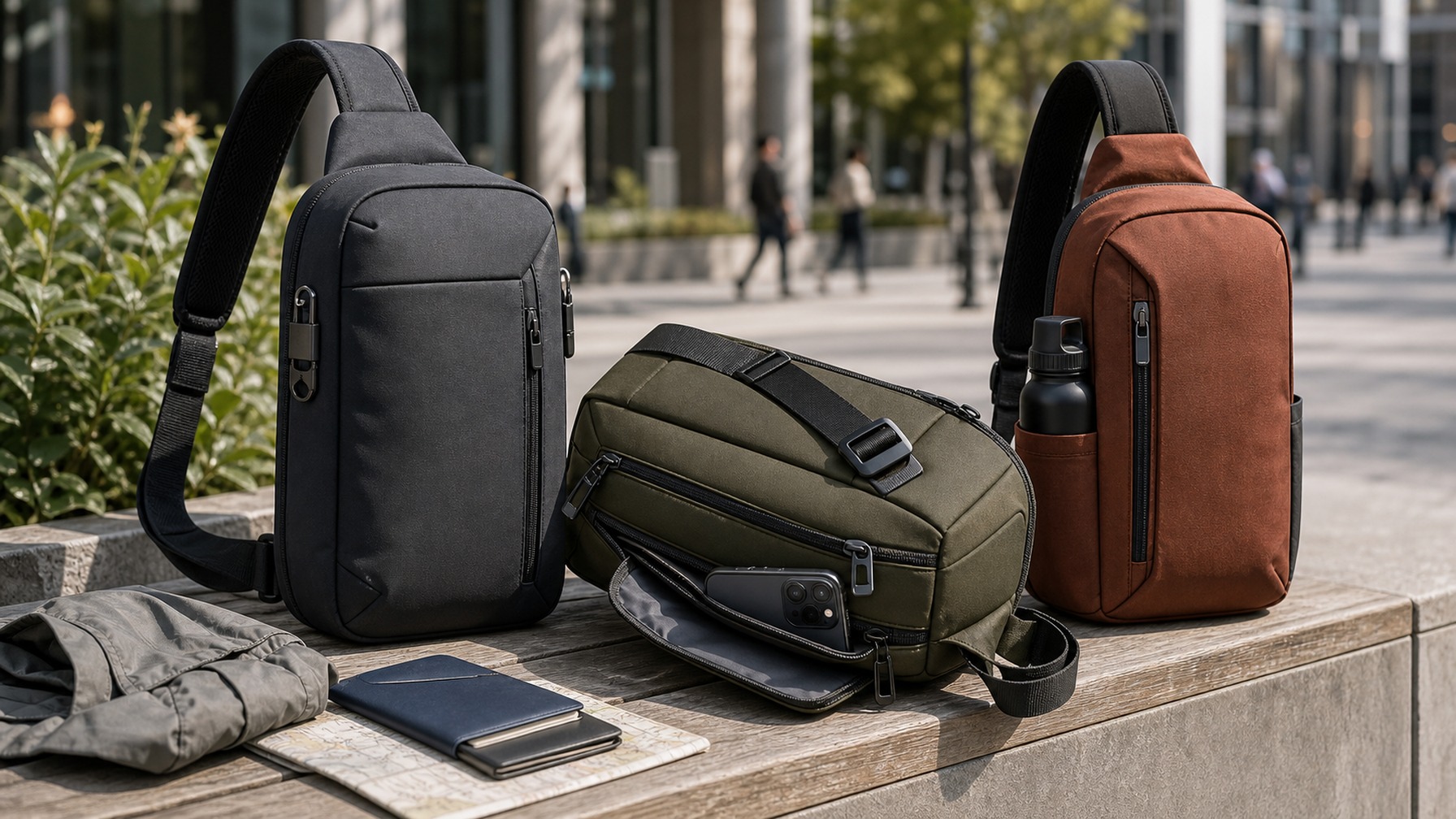 Anti-Theft Sling Bags