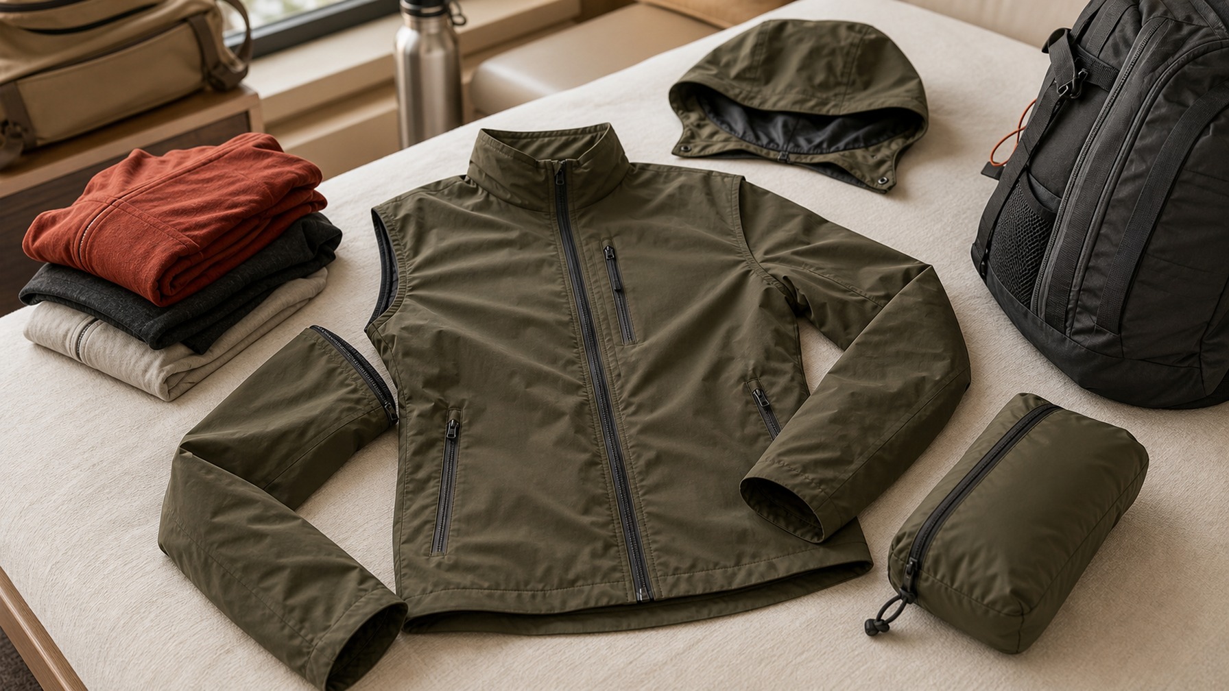 Convertible Travel Jackets