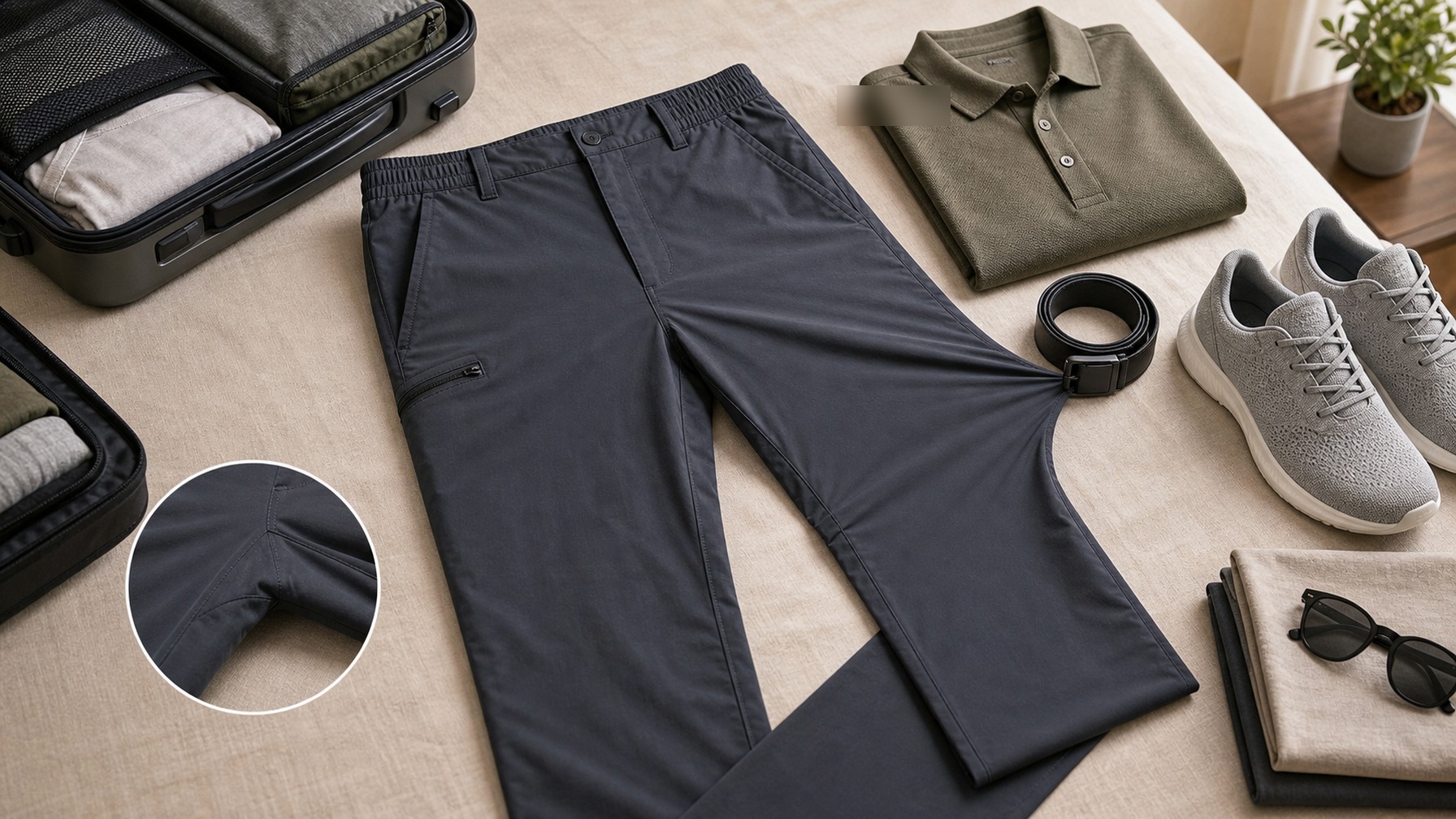 Stretch Travel Pants