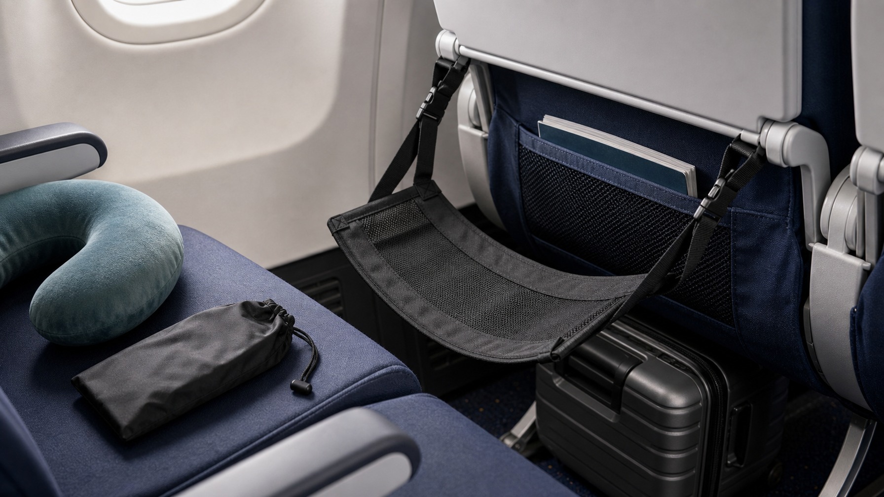 Airplane Seat Hammocks