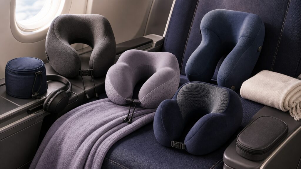 Ergonomic Travel Pillows hero image for Review Streets
