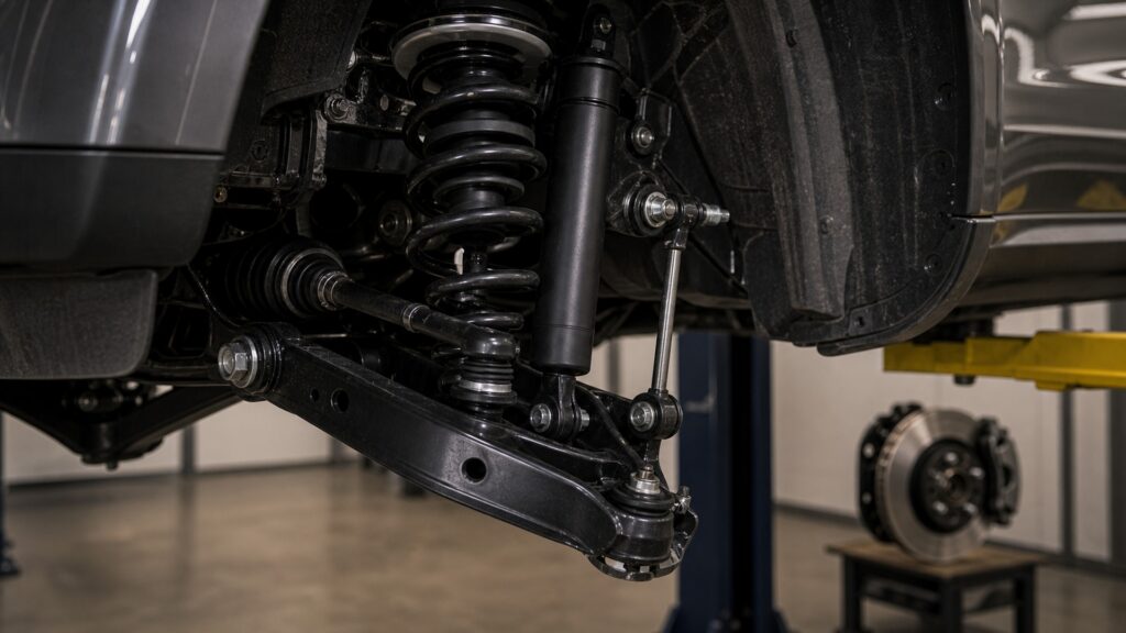 suspension upgrades explainer hero image for Review Streets