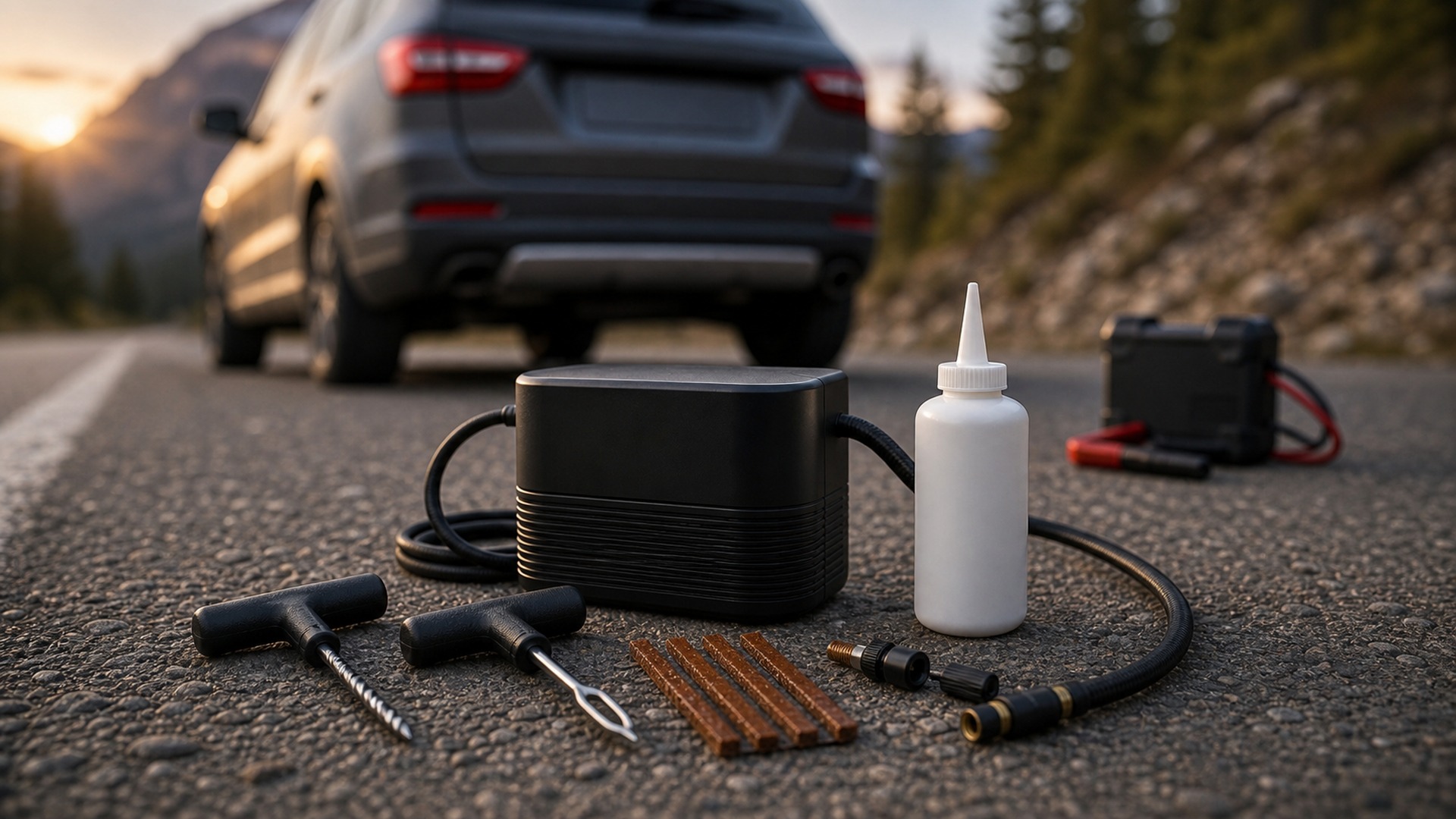 When to Use Emergency Tire Repair Instead of Jump Starters