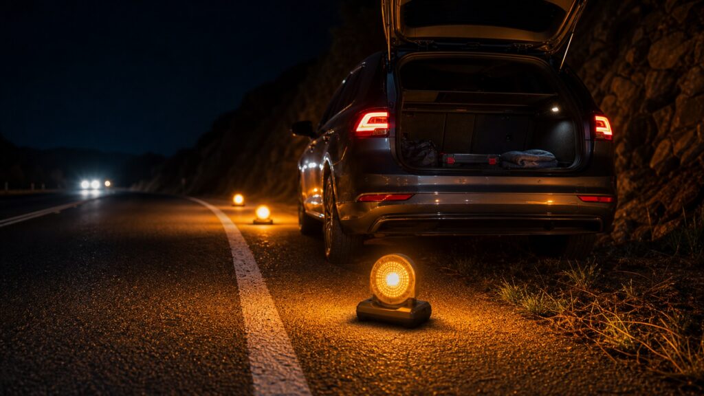 safety lighting explainer hero image for Review Streets