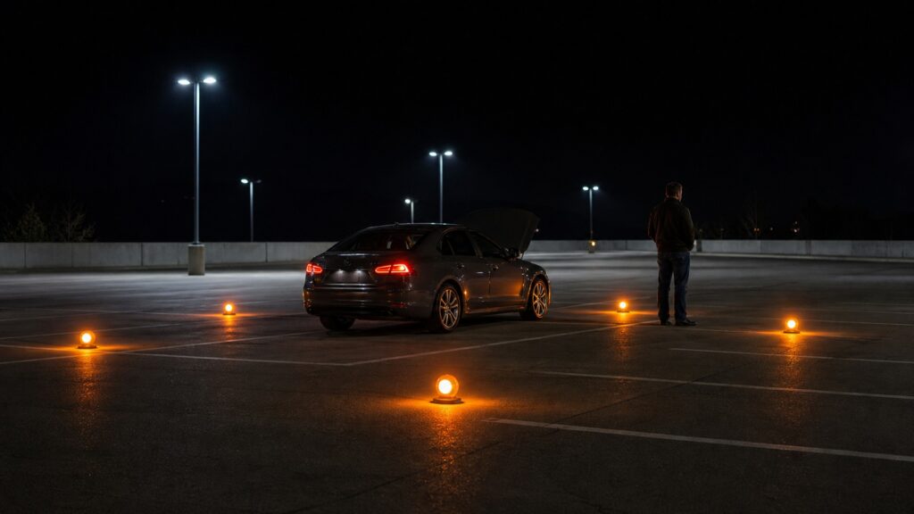 safety lighting explainer hero image for Review Streets