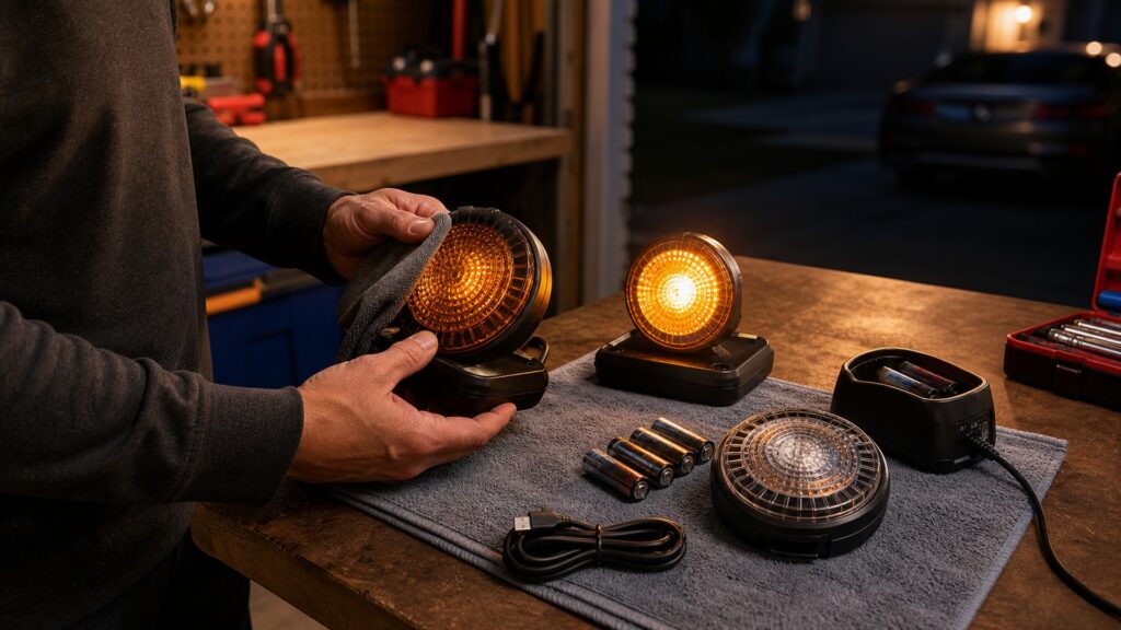 safety lighting explainer hero image for Review Streets