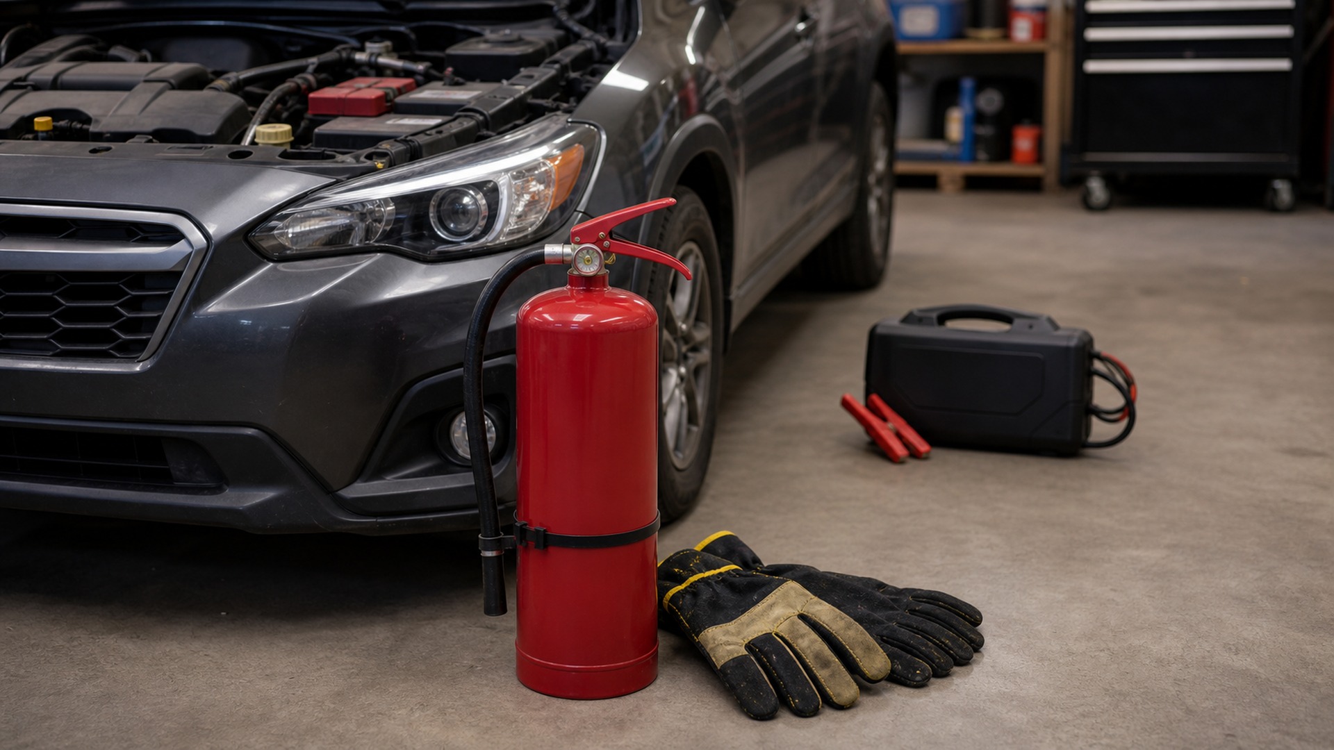 When to Use Vehicle Fire Safety Instead of Jump Starters