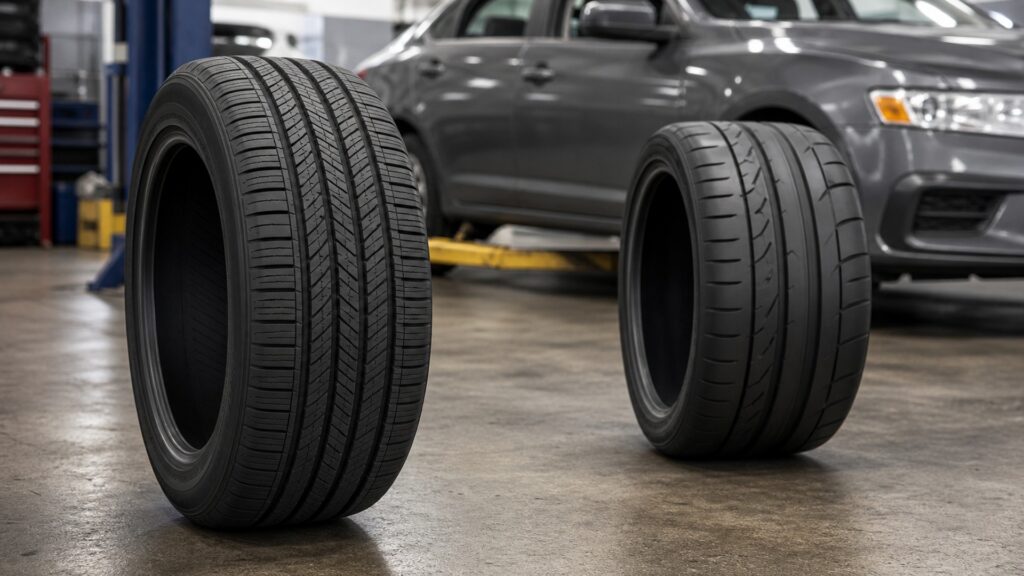 passenger vehicle tires explainer hero image for Review Streets