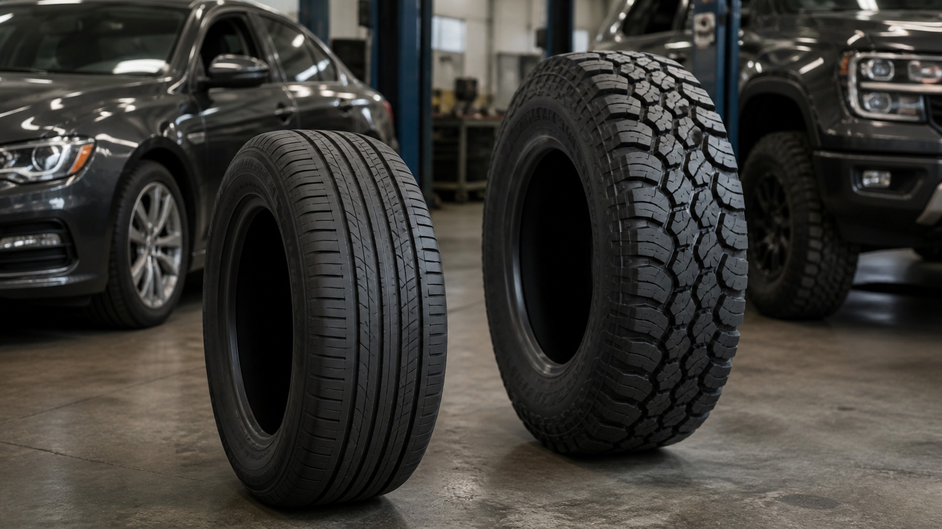 What Makes Passenger Vehicle Tires Different from Truck & SUV Tires