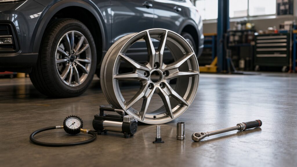 wheels & rims explainer hero image for Review Streets