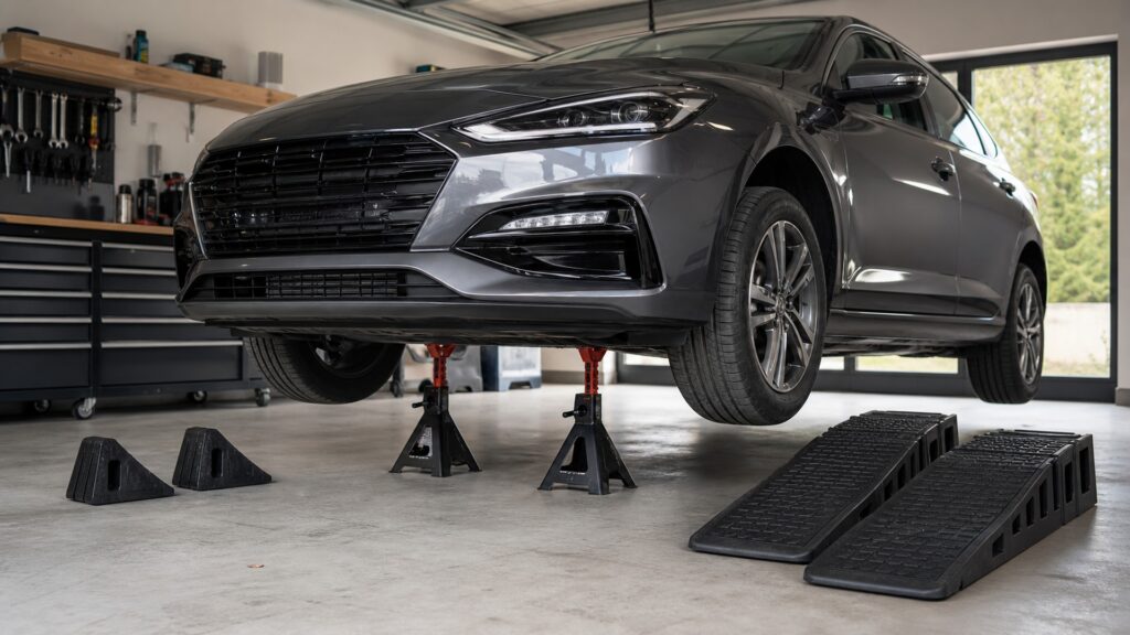 jack stands & ramps explainer hero image for Review Streets
