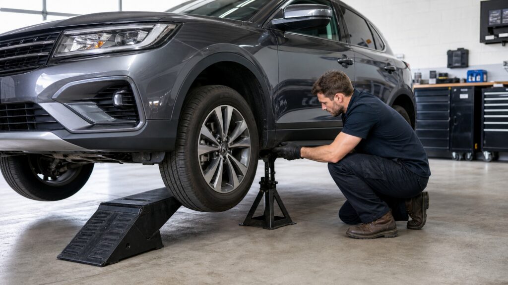 jack stands & ramps explainer hero image for Review Streets